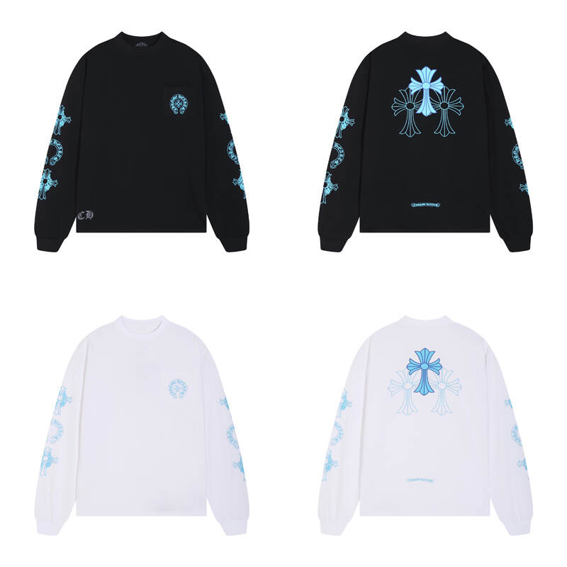 CHROME-HEARTS Men's Long-Sleeve T-shirt Sweatshirt K8018 – SnapShop