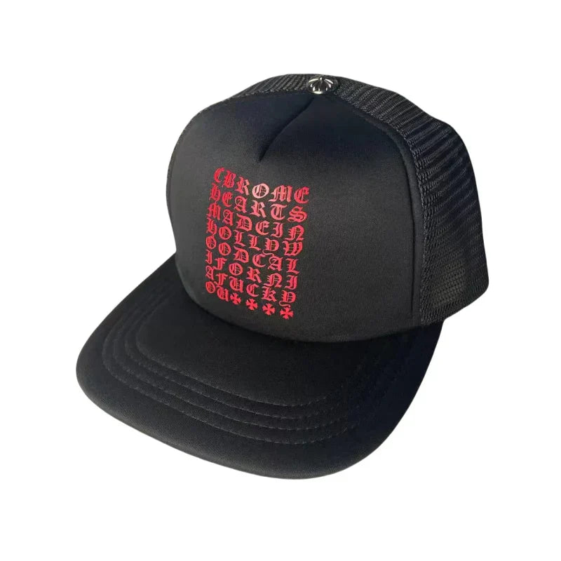 Chrome Hearts Eyechart Cap Trucker Hat