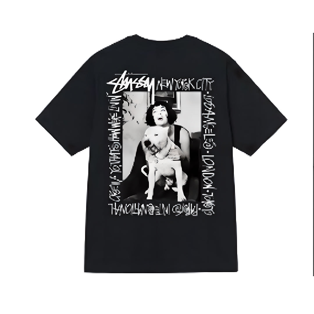 Stussy T Shirts Casual Versatile Loose T Shirts Couple