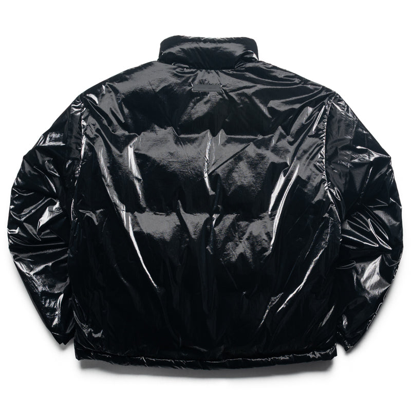 Fear Of God Essentials Ripstop Nylon Puffer Jacket - Metallic Black