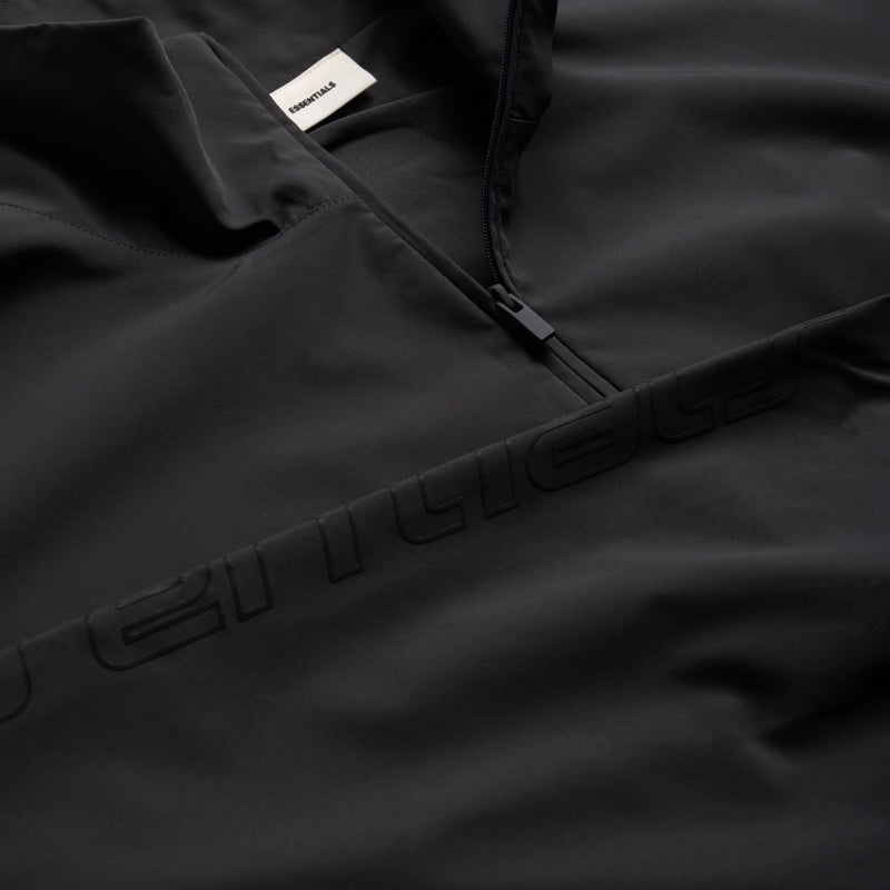 Fear Of God Essentials Tech Nylon Half Zip Track Jacket - Iron Grey