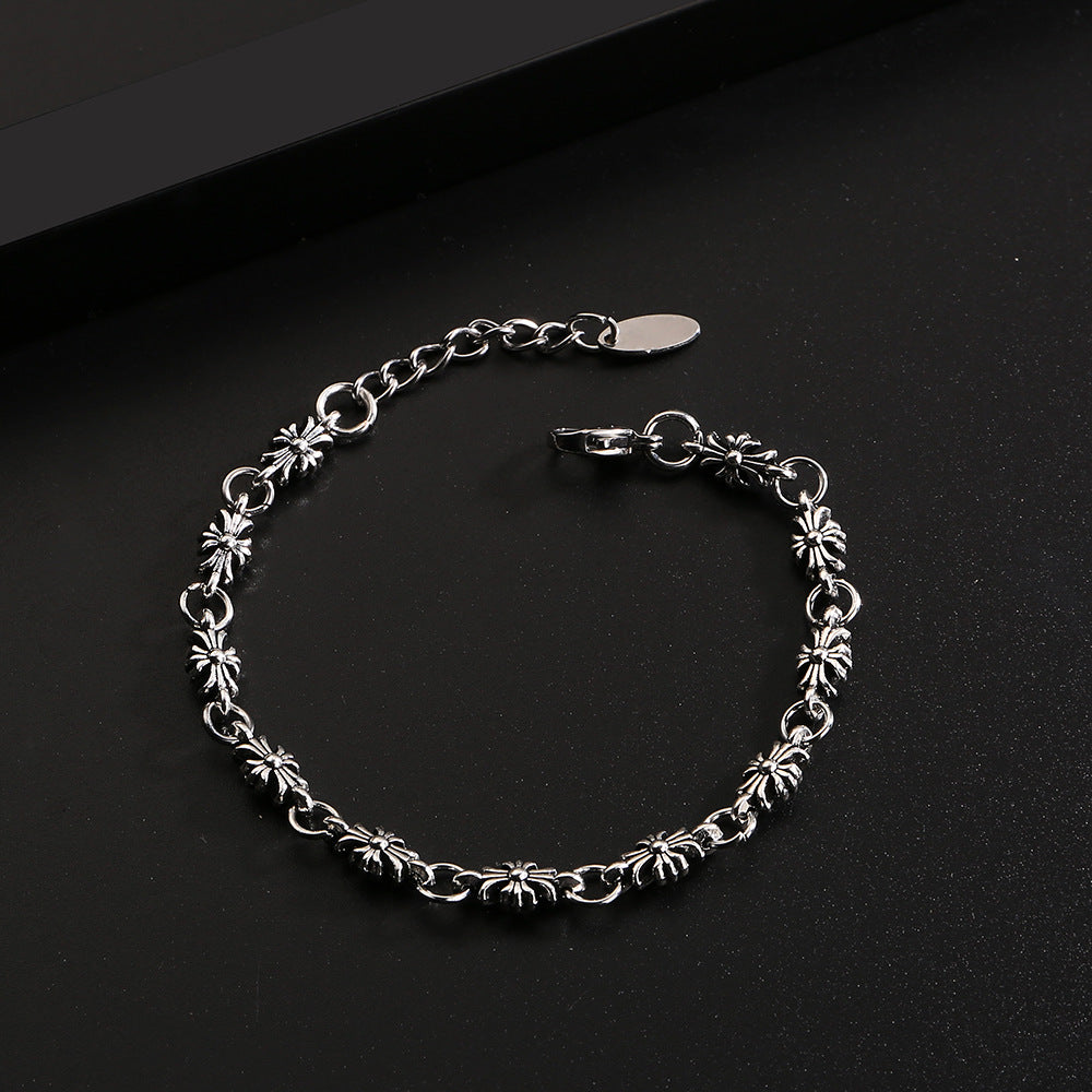Chrome Hearts adjustable cross versatile bracelet