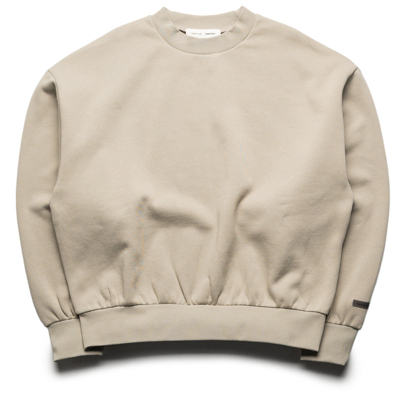 Fear Of God Essentials Classic Fit Fleece Crewneck - Abbey Stone
