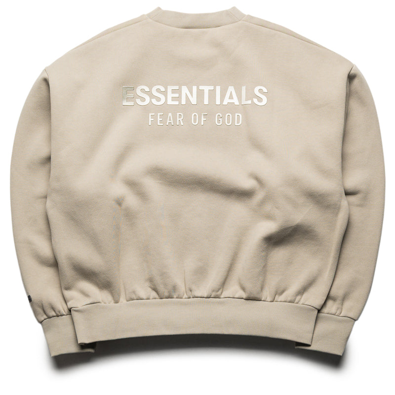 Fear Of God Essentials Classic Fit Fleece Crewneck - Abbey Stone