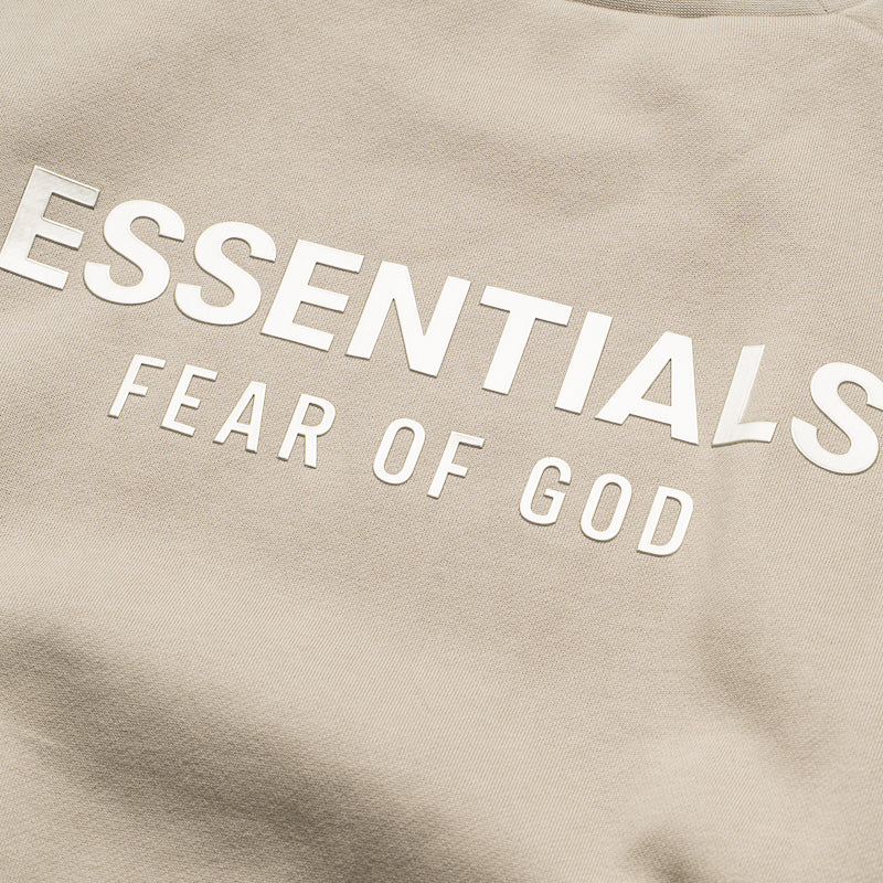 Fear Of God Essentials Classic Fit Fleece Crewneck - Abbey Stone