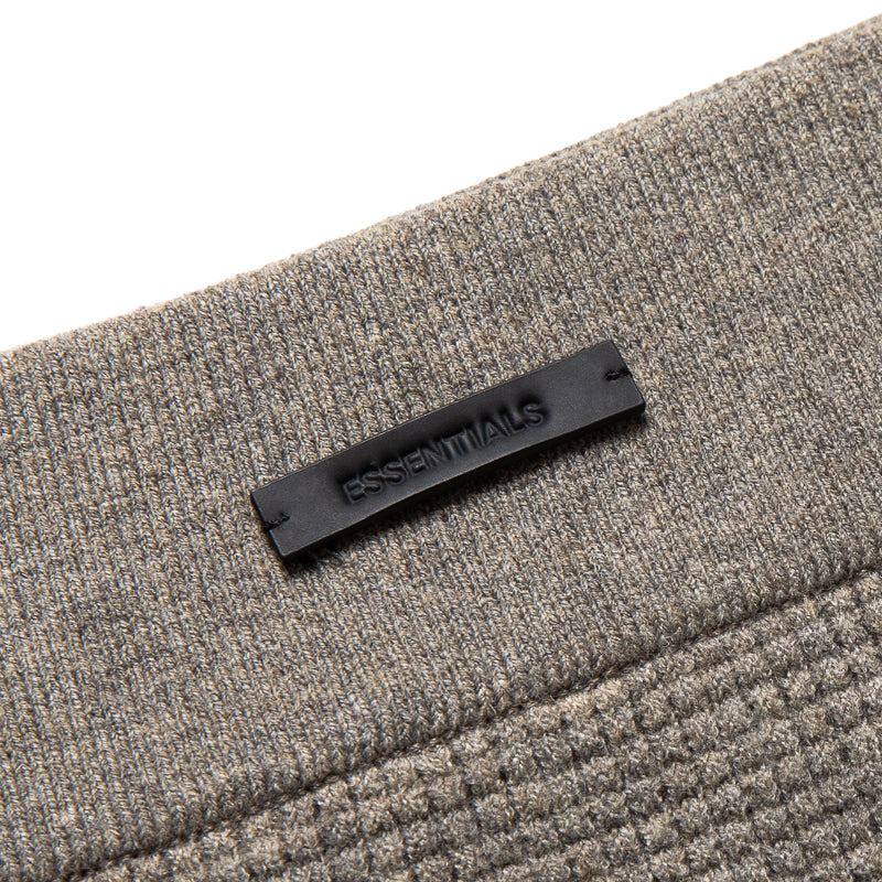 Women's Fear Of God Essentials Waffle Boy Short - Homestead Heather