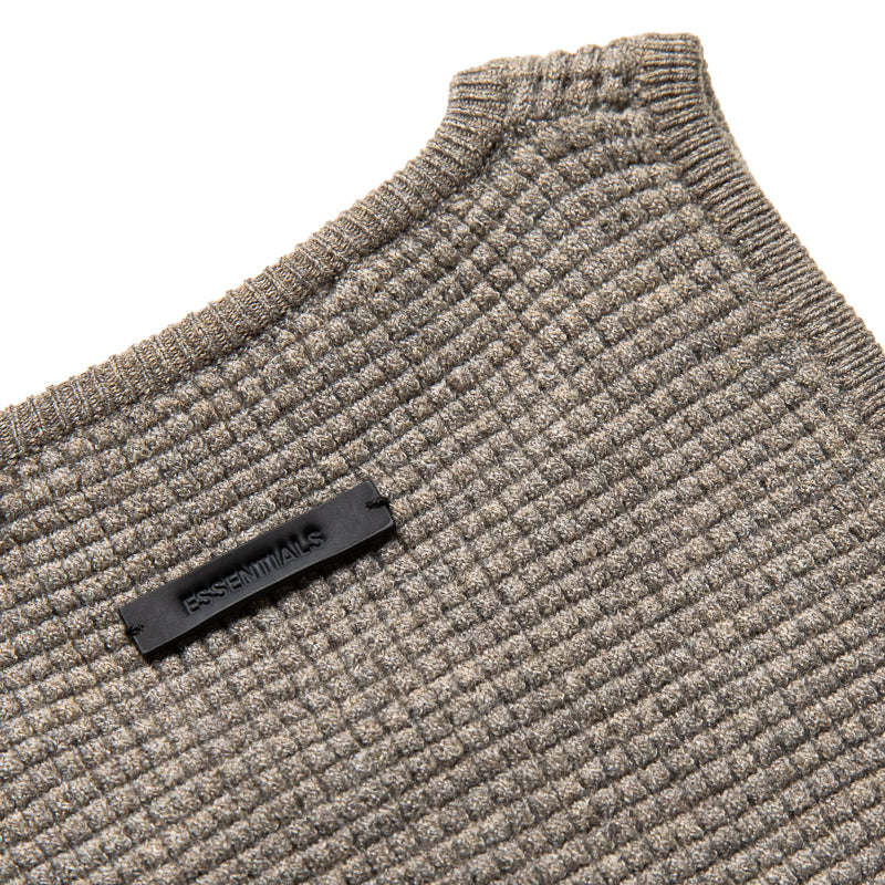 Women's Fear Of God Essentials Waffle Sport Tank - Homestead Heather