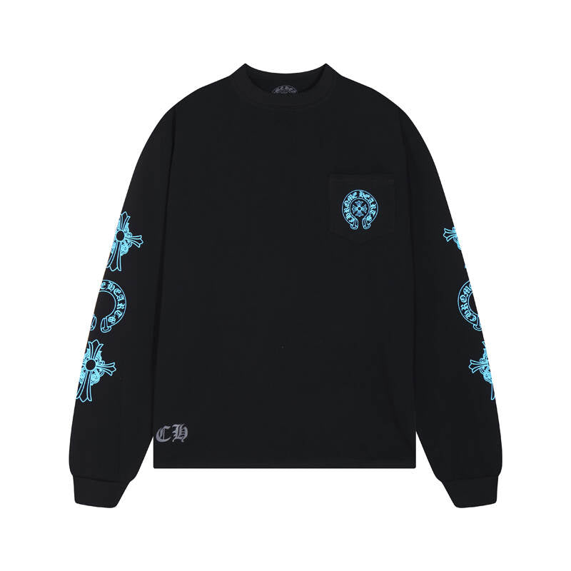 CHROME-HEARTS Men's Long-Sleeve T-shirt Sweatshirt K8018 – SnapShop