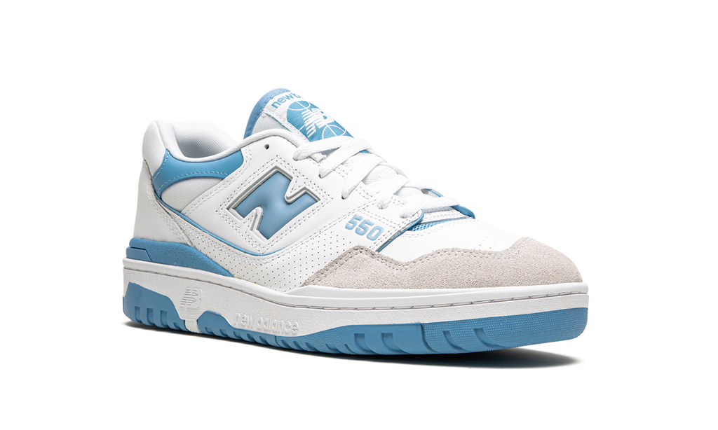 550 "White / Baby Blue" BB550LSB